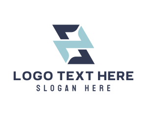Gadgets - Blue Digital Number 8 logo design