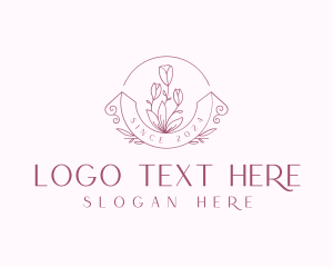 Beauty - Stylish Flower Boutique logo design