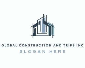 Architectural - Building House Structure logo design