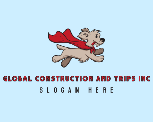 Veterinarian - Hero Cape Dog logo design