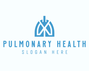 Pulmonary - Medical Respiratory Lungs logo design