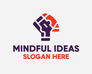 Head Mental Puzzle logo design