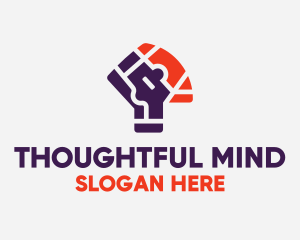 Head Mental Puzzle logo design