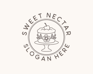 Dessert Cake Baking logo design