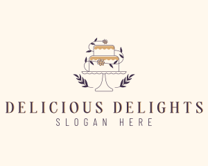 Sweet Wedding Cake logo design