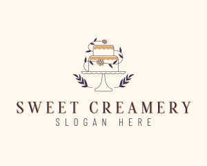 Sweet Wedding Cake logo design