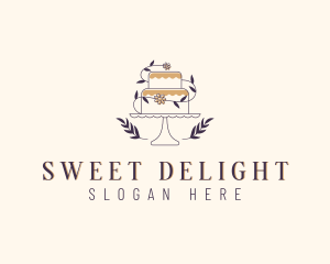 Sweet Wedding Cake logo design