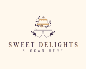 Sweet Wedding Cake logo design