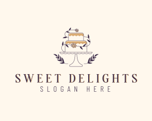 Cake - Sweet Wedding Cake logo design