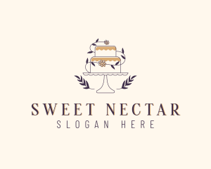 Sweet Wedding Cake logo design