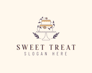 Sweet Wedding Cake logo design