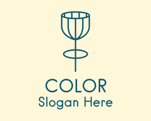 Tulip Wine Glass  Logo