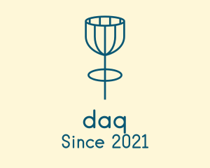 Winery - Tulip Wine Glass logo design