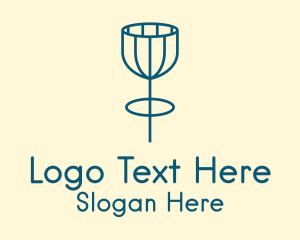 Tulip Wine Glass  Logo