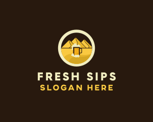 Beverage - Desert Beer Beverage logo design