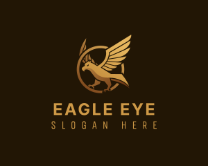 Deluxe Bird Eagle  logo design