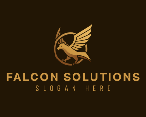 Deluxe Bird Eagle  logo design