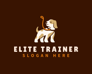 Cute Puppy Dog logo design