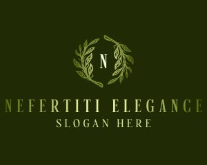 Floral Leaf Boutique logo design