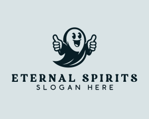 Spooky Ghost Costume logo design