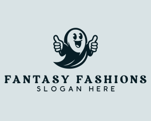 Costume - Spooky Ghost Costume logo design
