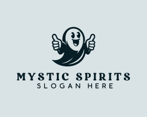 Spooky Ghost Costume logo design