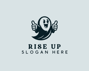 Spooky Ghost Costume logo design