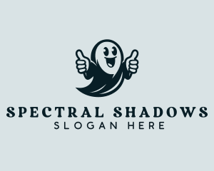 Spooky Ghost Costume logo design