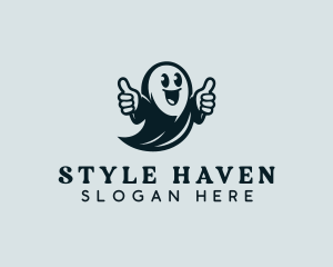 Spirit - Spooky Ghost Costume logo design