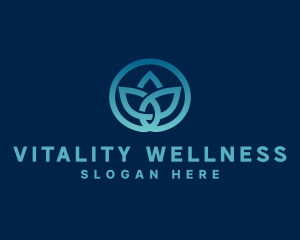 Lotus Flower Wellness logo design