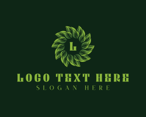 Herbal Natural Garden Logo