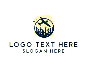 Tourist - Travel Plane Tourism logo design