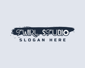 Grungy Punk Studio Business logo design