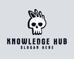 Bike Club - Dead Scary Skull logo design