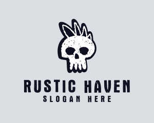 Dead Scary Skull logo design