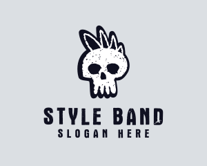 Dead Scary Skull logo design