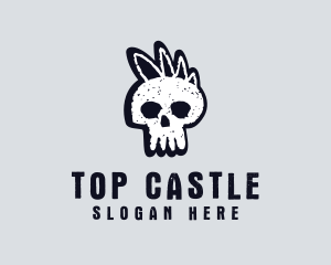 Gangster - Dead Scary Skull logo design