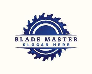 Saw Blade Industrial logo design