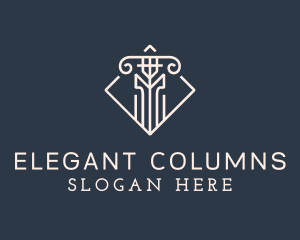 Column Law Firm logo design