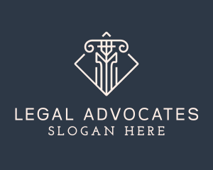 Column Law Firm logo design