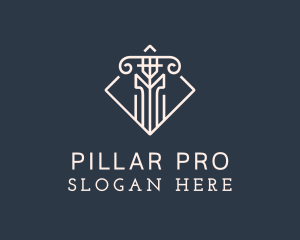 Column Law Firm logo design