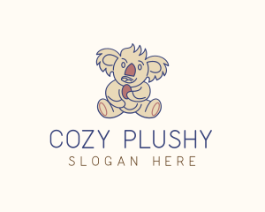 Koala Plushie Toy logo design