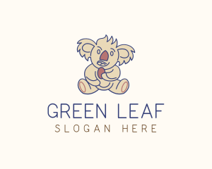 Daycare - Koala Plushie Toy logo design