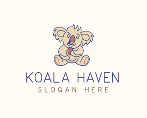 Koala - Koala Plushie Toy logo design