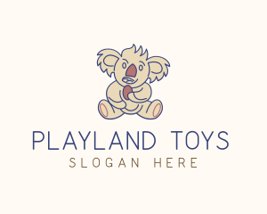 Toy - Koala Plushie Toy logo design