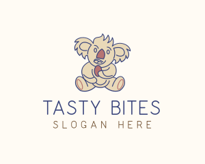 Toy Store - Koala Plushie Toy logo design