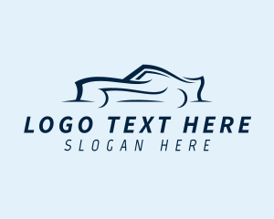 Sports Car - Modern Car Vehicle logo design