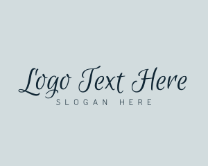 Handwritten - Elegant Style Fashion logo design