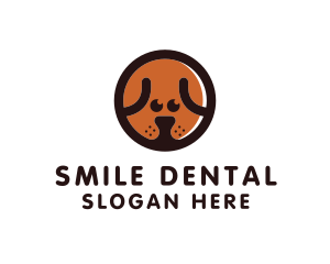 Shelter - Puppy Dog Circle logo design