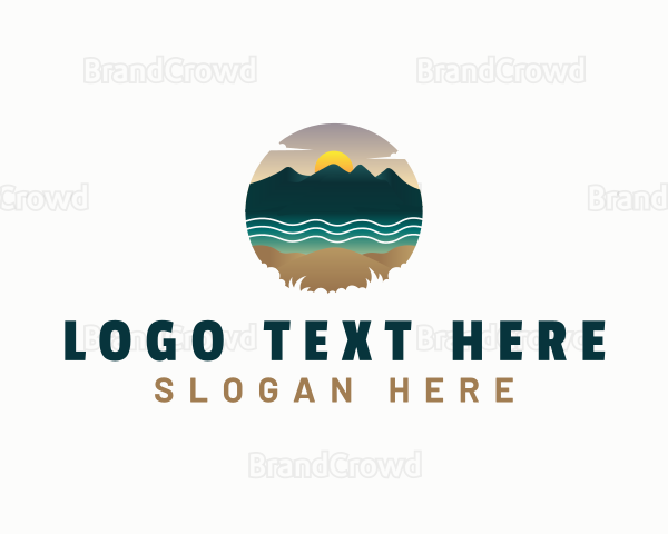 Nature Outdoor Scenery Logo